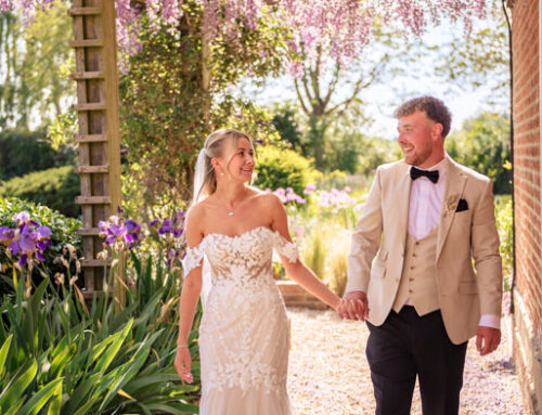 Wisteria in Bloom for a May Wedding